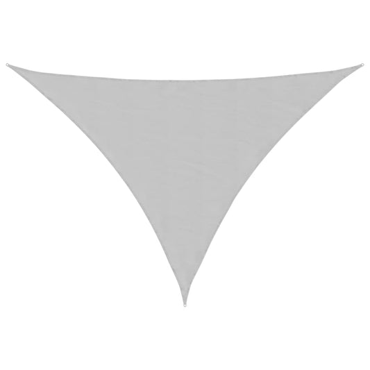 Sun Shade Sail Light Grey 7x5x5 m 100% Polyester Oxford Sun Shade Sail Light Grey 7x5x5 m 100% Polyester Oxford