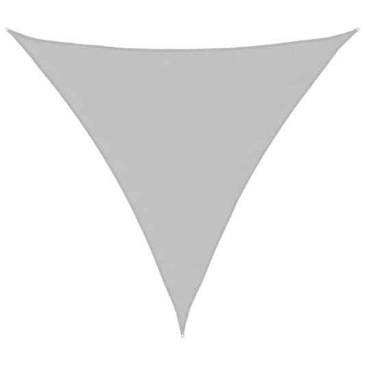 Sun Shade Sail Light Grey 3.6x3.6x3.6 m 100% Polyester Oxford Sun Shade Sail Light Grey 3.6x3.6x3.6 m 100% Polyester Oxford