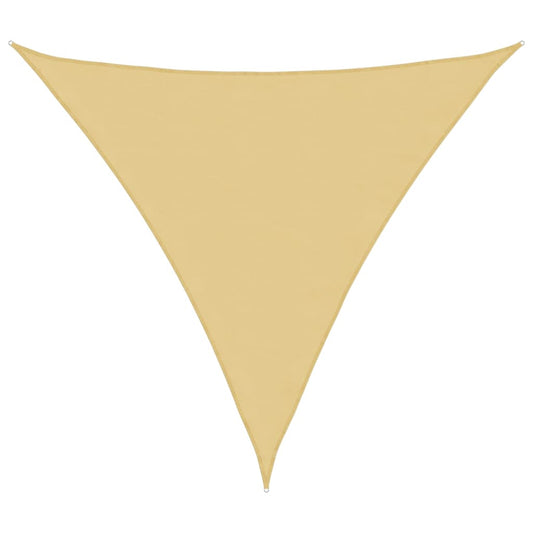 Sun Shade Sail Sand 3.6x3.6x3.6 m 100% Polyester Oxford Sun Shade Sail Sand 3.6x3.6x3.6 m 100% Polyester Oxford