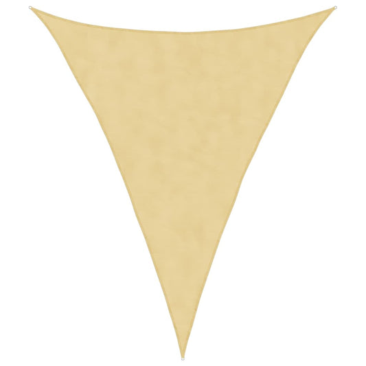 Sun Shade Sail Sand 4x5x5 m 100% Polyester Oxford Sun Shade Sail Sand 4x5x5 m 100% Polyester Oxford