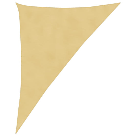 Sun Shade Sail Sand 4x5x6.4 m 100% Polyester Oxford Sun Shade Sail Sand 4x5x6.4 m 100% Polyester Oxford