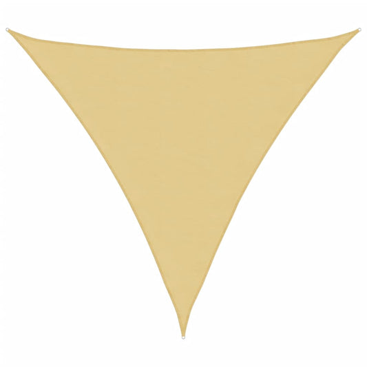 Sun Shade Sail Sand 6x6x6 m 100% Polyester Oxford Sun Shade Sail Sand 6x6x6 m 100% Polyester Oxford