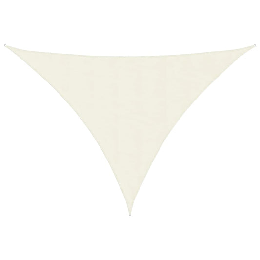 Sun Shade Sail Cream 7x5x5 m 100% Polyester Oxford Sun Shade Sail Cream 7x5x5 m 100% Polyester Oxford