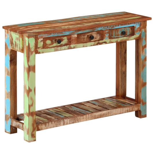 Console Table 110x30x76 cm Solid Wood Reclaimed Console Table 110x30x76 cm Solid Wood Reclaimed