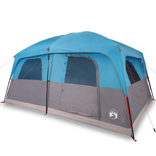Family Tent Cabin 8-Person Blue Waterproof Family Tent Cabin 8-Person Blue Waterproof