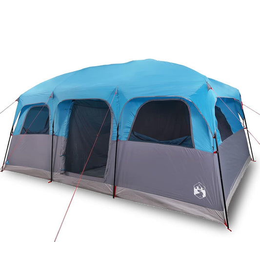 Family Tent Cabin 10-Person Blue Waterproof Family Tent Cabin 10-Person Blue Waterproof