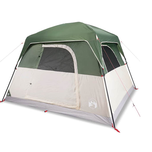Camping Tent Cabin 4-Person Green Waterproof Camping Tent Cabin 4-Person Green Waterproof