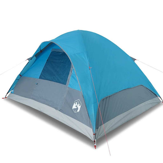 Family Tent Dome 6-Person Blue Waterproof Family Tent Dome 6-Person Blue Waterproof