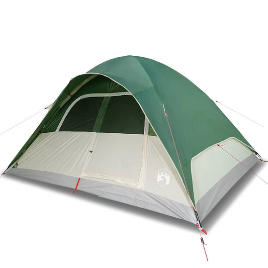 Family Tent Dome 6-Person Green Waterproof Family Tent Dome 6-Person Green Waterproof