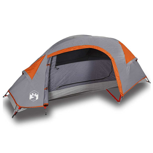 Camping Tent Dome 1-Person Orange Waterproof Camping Tent Dome 1-Person Orange Waterproof