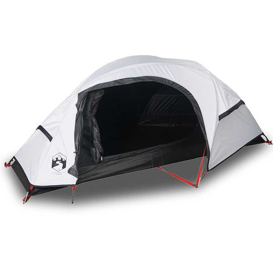 Camping Tent Dome 1-Person White Blackout Fabric Waterproof Camping Tent Dome 1-Person White Blackout Fabric Waterproof