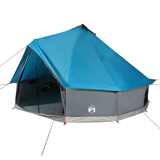 Family Tent Tipi 12-Person Blue Waterproof Family Tent Tipi 12-Person Blue Waterproof