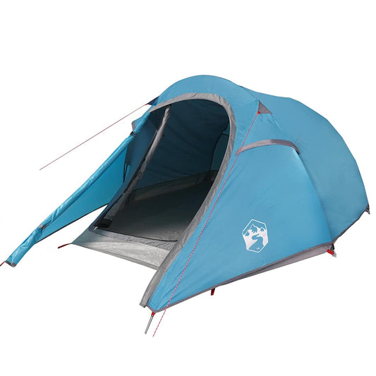 Camping Tent Tunnel 2-Person Blue Waterproof Camping Tent Tunnel 2-Person Blue Waterproof