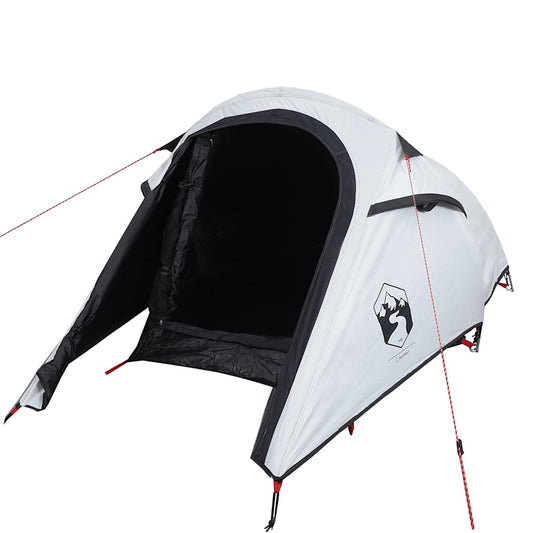 Camping Tent Tunnel 2-Person White Blackout Fabric Waterproof Camping Tent Tunnel 2-Person White Blackout Fabric Waterproof