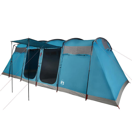 Family Tent Tunnel 8-Person Blue Waterproof Family Tent Tunnel 8-Person Blue Waterproof