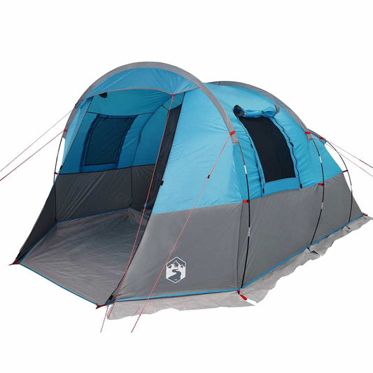 Camping Tent Tunnel 4-Person Blue Waterproof Camping Tent Tunnel 4-Person Blue Waterproof