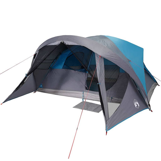Family Tent Cabin 6-Person Blue Waterproof Family Tent Cabin 6-Person Blue Waterproof