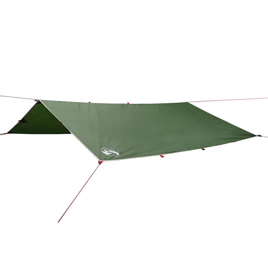 Camping Tarp Green 300x294 cm Waterproof Camping Tarp Green 300x294 cm Waterproof