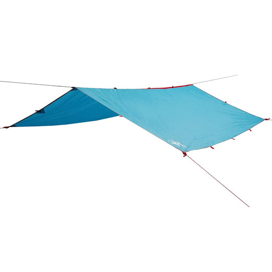 Camping Tarp Blue 400x294 cm Waterproof Camping Tarp Blue 400x294 cm Waterproof