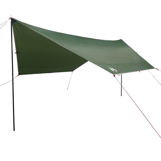 Camping Tarp Green 430x380x210 cm Waterproof Camping Tarp Green 430x380x210 cm Waterproof