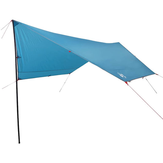 Camping Tarp Blue 430x380x210 cm Waterproof Camping Tarp Blue 430x380x210 cm Waterproof