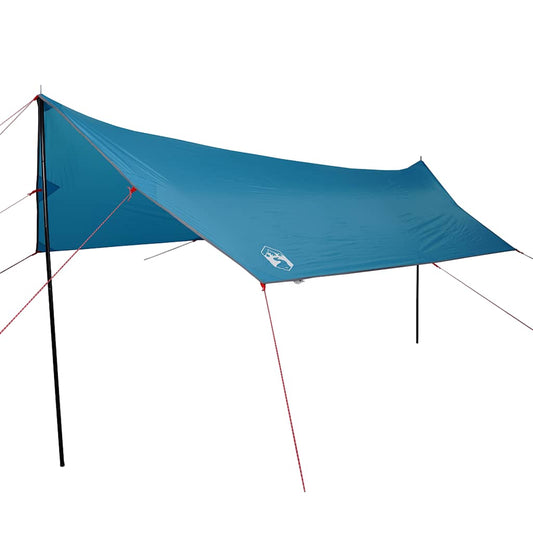 Camping Tarp Blue 460x305x210 cm Waterproof Camping Tarp Blue 460x305x210 cm Waterproof