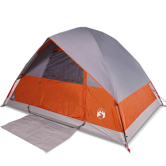 Camping Tent Dome 2-Person Orange Waterproof Camping Tent Dome 2-Person Orange Waterproof