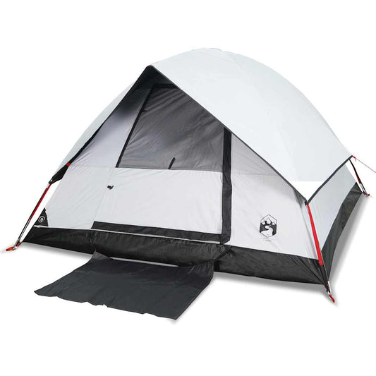 Camping Tent Dome 2-Person White Blackout Fabric Waterproof Camping Tent Dome 2-Person White Blackout Fabric Waterproof