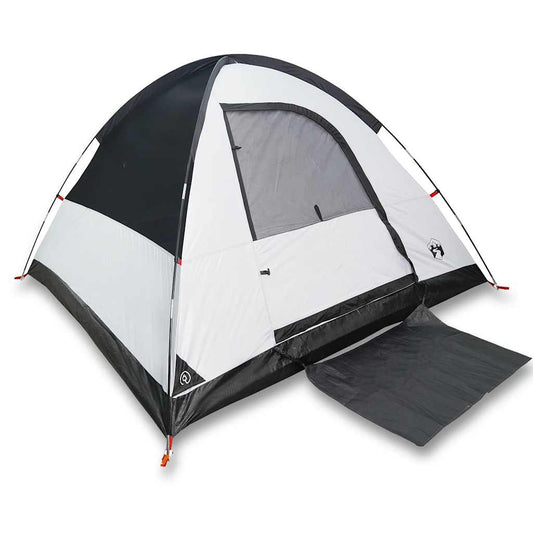 Camping Tent Dome 3-Person White Blackout Fabric Waterproof Camping Tent Dome 3-Person White Blackout Fabric Waterproof