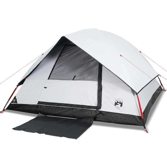 Family Tent Dome 6-Person White Blackout Fabric Waterproof Family Tent Dome 6-Person White Blackout Fabric Waterproof