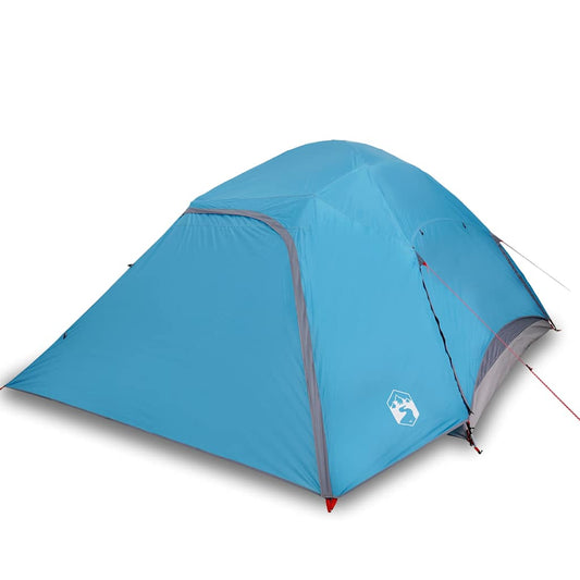 Family Tent Dome 6-Person Blue Waterproof Family Tent Dome 6-Person Blue Waterproof