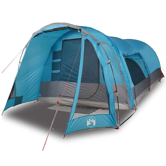 Family Tent Tunnel 8-Person Blue Waterproof Family Tent Tunnel 8-Person Blue Waterproof