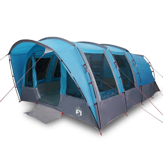 Family Tent Tunnel 8-Person Blue Waterproof Family Tent Tunnel 8-Person Blue Waterproof