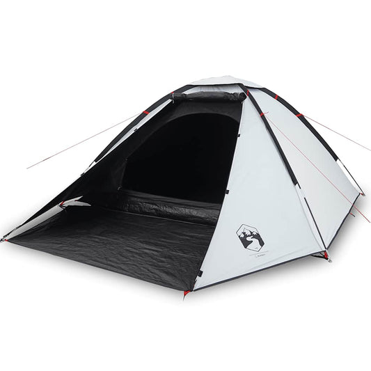 Camping Tent Dome 2-Person White Blackout Fabric Waterproof Camping Tent Dome 2-Person White Blackout Fabric Waterproof