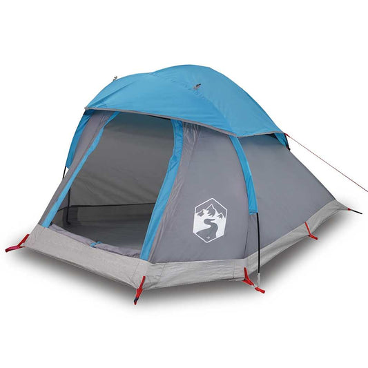 Camping Tent Dome 1-Person Blue Waterproof Camping Tent Dome 1-Person Blue Waterproof