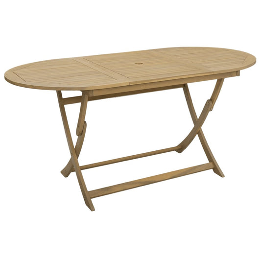 Folding Garden Table 160x85x75 cm Solid Wood Acacia Folding Garden Table 160x85x75 cm Solid Wood Acacia