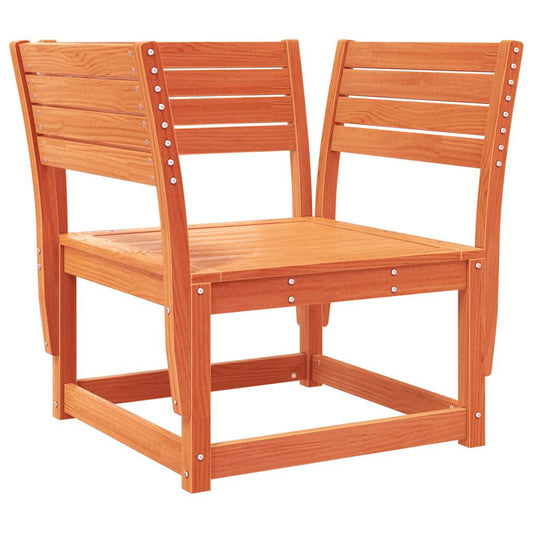 Garden Chair Wax Brown Solid Wood Pine Garden Chair Wax Brown Solid Wood Pine