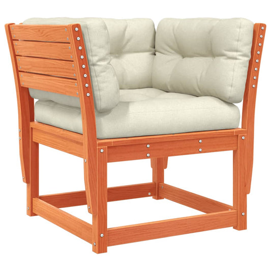 Garden Sofa | Wax Brown | Solid Pine Wood | Medium | Modular Garden Sofa | Wax Brown | Solid Pine Wood | Medium | Modular