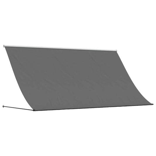 Retractable Awning Anthracite 300x150 cm Fabric and Steel Retractable Awning Anthracite 300x150 cm Fabric and Steel