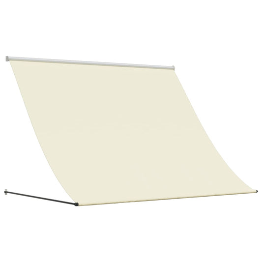 Retractable Awning Cream 200x150 cm Fabric and Steel Retractable Awning Cream 200x150 cm Fabric and Steel