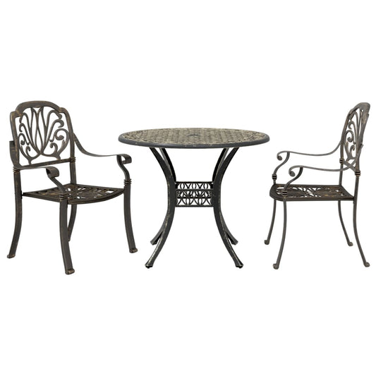 Bistro Set | Bronze | Cast aluminium | Standard | Ergonomic | Bistro Set Bistro Set | Bronze | Cast aluminium | Standard | Ergonomic | Bistro Set