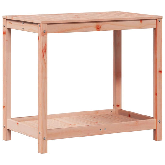 Potting Table with Shelf 82.5x50x75 cm Solid Wood Douglas Potting Table with Shelf 82.5x50x75 cm Solid Wood Douglas