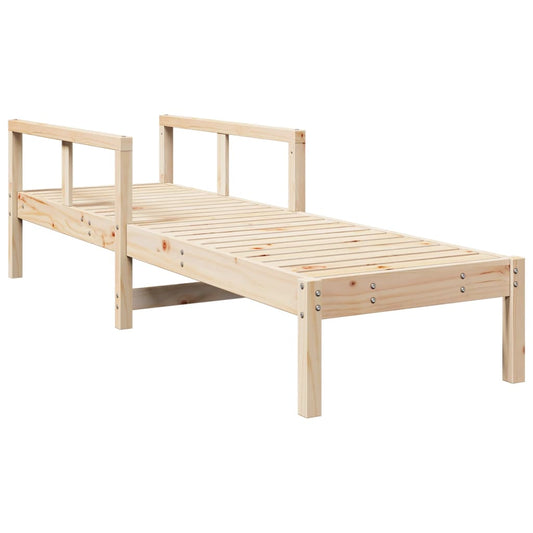 Sun Lounger 199,5x62x55 cm Solid Wood Pine Sun Lounger 199,5x62x55 cm Solid Wood Pine