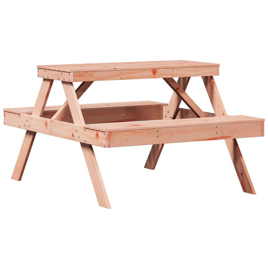 Picnic Table 105x134x75 cm Solid Wood Douglas Picnic Table 105x134x75 cm Solid Wood Douglas