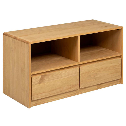 TV Cabinet "SAUDA" Oak 99x43x55 cm Solid Wood Pine TV Cabinet "SAUDA" Oak 99x43x55 cm Solid Wood Pine