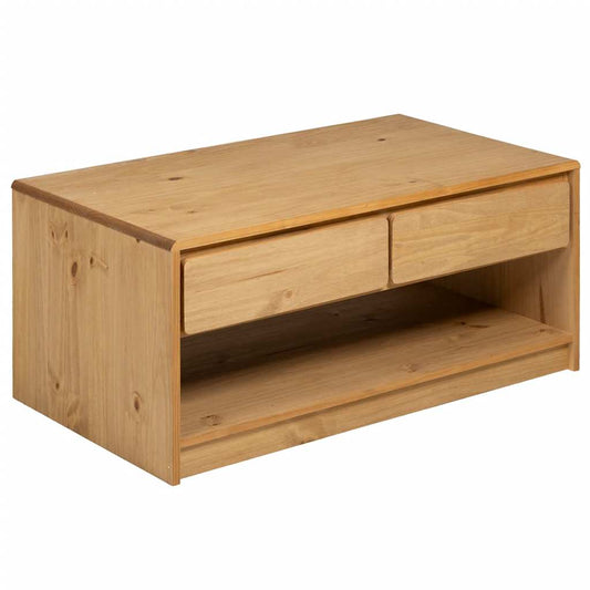 Coffee Table SAUDA Oak 99x55x45 cm Solid Wood Pine Coffee Table SAUDA Oak 99x55x45 cm Solid Wood Pine