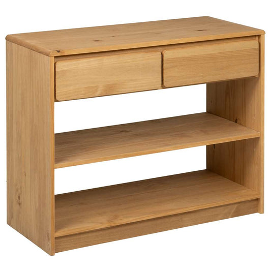Console Table SAUDA Oak 89.5x36.5x73 cm Solid Wood Pine Console Table SAUDA Oak 89.5x36.5x73 cm Solid Wood Pine