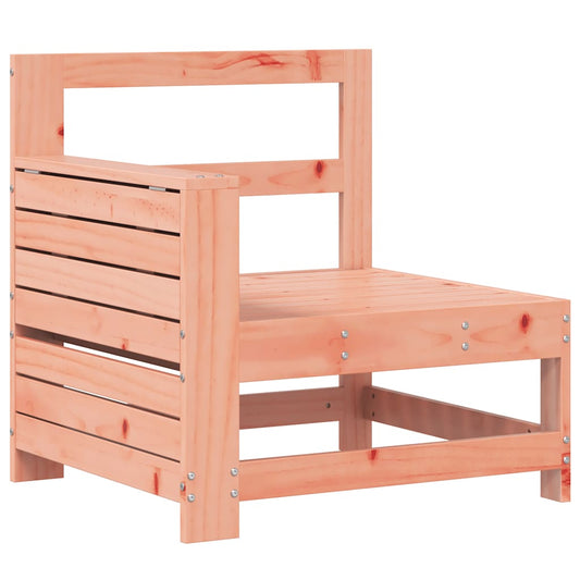 Garden Armrest Sofa with Side Table Solid Wood Douglas Garden Armrest Sofa with Side Table Solid Wood Douglas