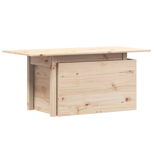 Garden Table 100x50x75 cm Solid Wood Pine Garden Table 100x50x75 cm Solid Wood Pine