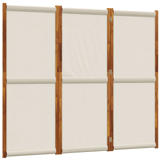 3-Panel Room Divider Light Grey 210x180 cm 3-Panel Room Divider Light Grey 210x180 cm